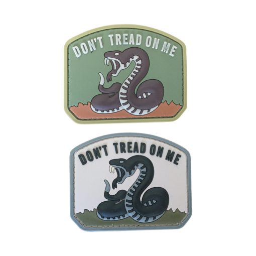 Don't Tread On Me PVC Patch - Various Colours - The Patch Board